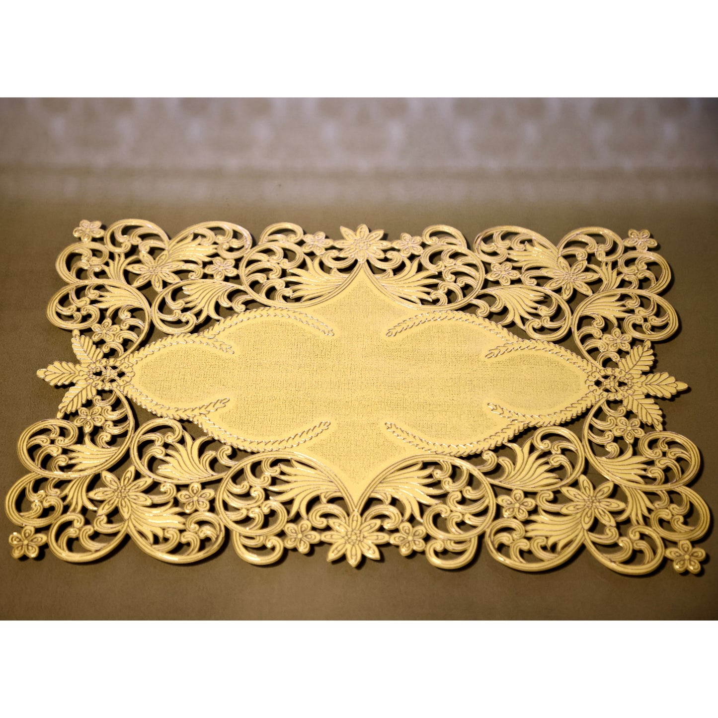 Gold Filigree Table Mat(6pcs)