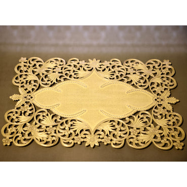 Gold Filigree Table Mat(6pcs)
