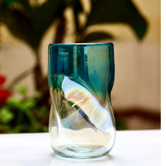Handblown Artistic Glass Vase