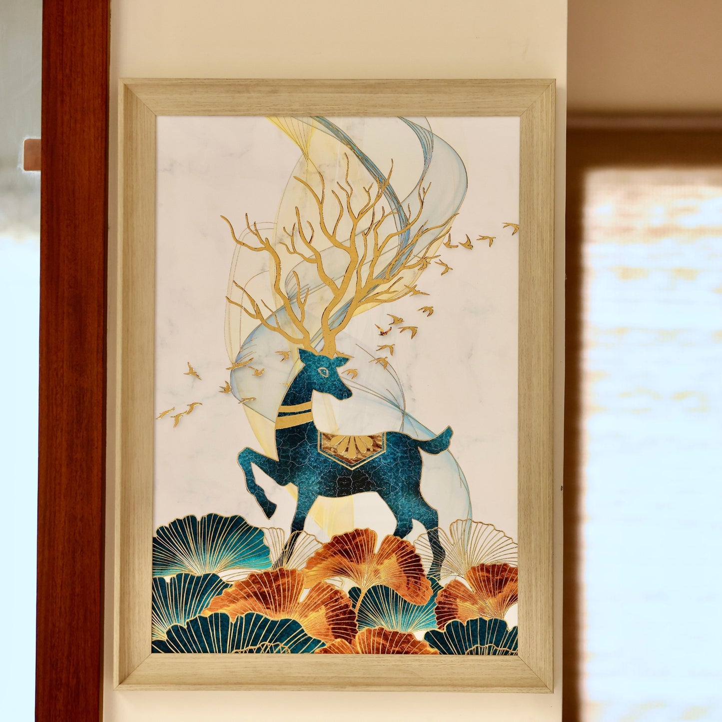 Golden Antlered Wanderer