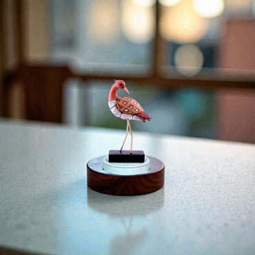 Artisan Crane Figurine